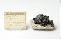 Foto von Akanthit (Argentit) (NHMW-MIN-Ak378)